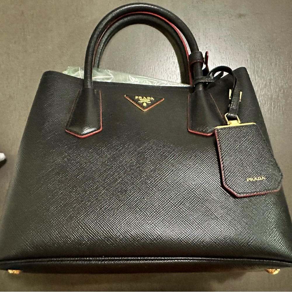 Prada Double Bag - Small Authentic - image 3